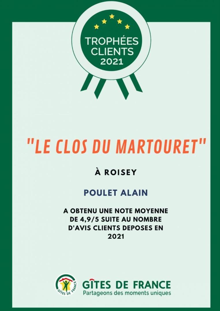 Le Clos Du Martouret Roisey Zewnętrze zdjęcie